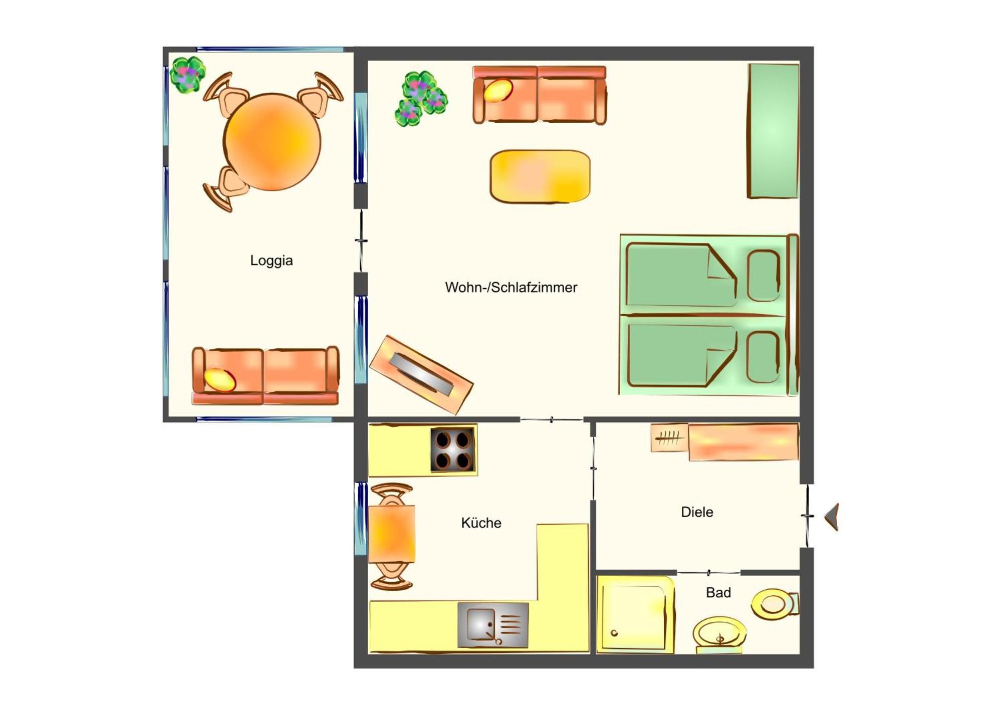 Villa Martha Apartment 3 Heringsdorf  Eksteriør bilde